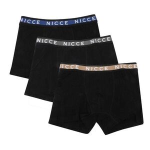 Nicce Boys Stanwood Plain Boxer Shorts (Pack of 5) / Black